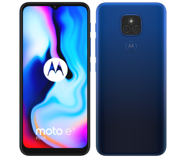 Motorola Moto E7 Plus 4/64GB Misty Blue - 590362 - zdjęcie